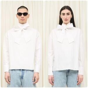 Tanner Fletcher Laurence Pussybow Shirt Size 4